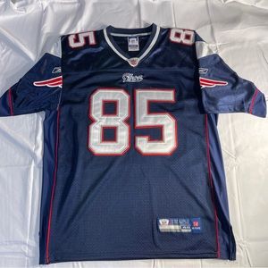 New England Patriots Chad Ochocinco Reebok NFL Authentic Jersey Size 48